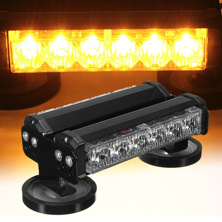 LED bar Dubbelzijdig - 36W - 17cm - Oranje - 12 LED Combo - 12V
