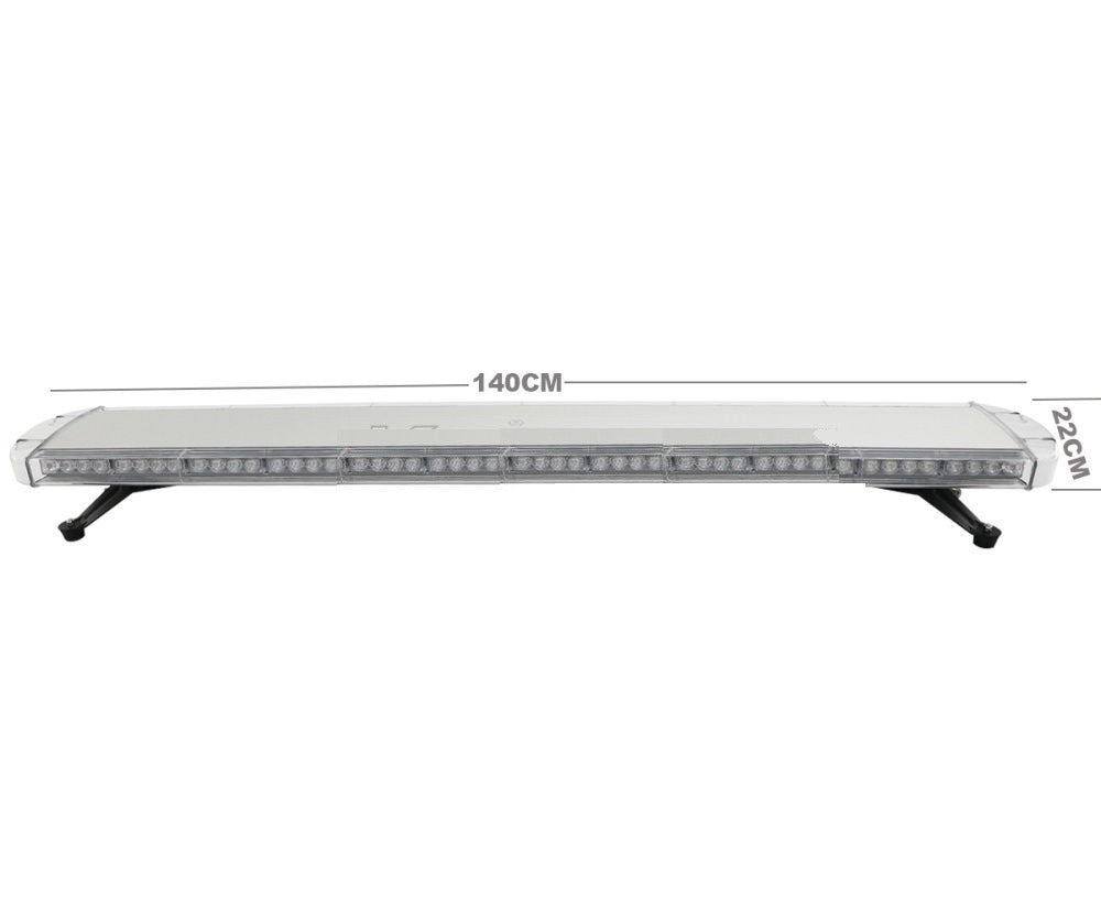 140cm LED zwaailamp - ORANJE lichtbalk - basic controller