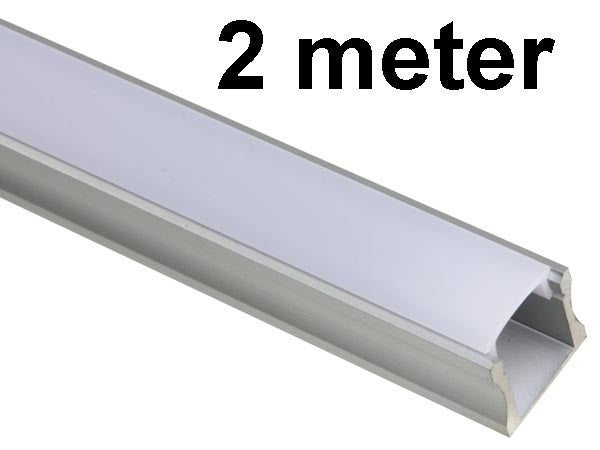 LED Profiel 2 meter - 15mm hoog