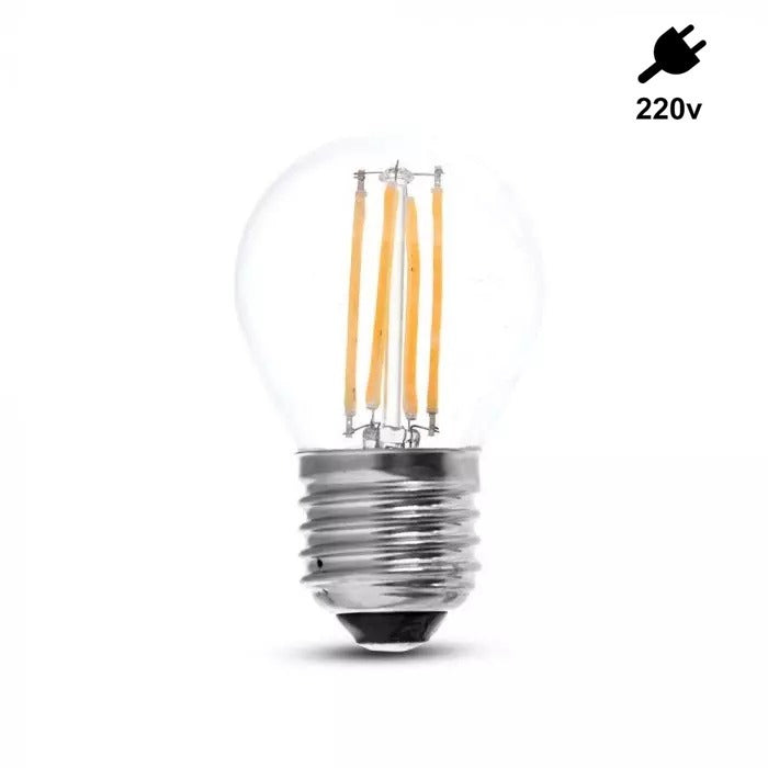 Dimbare prikkabel - 5 meter - LED lichtsnoer - 10 lampen - IP54 - 220 Volt