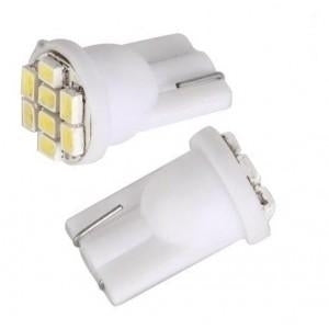 T10 LED 8-SMD 3528 - 12V interieur lamp - Warm Wit