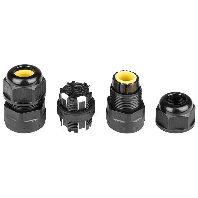 Waterdichte kabelwartel 5-aderig – Kabeldiameter 12-14 mm – IP68