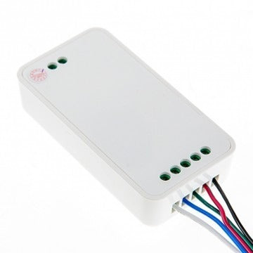 Slimme ontvanger voor ledstrip - 4 groepen - KLEUR + WIT