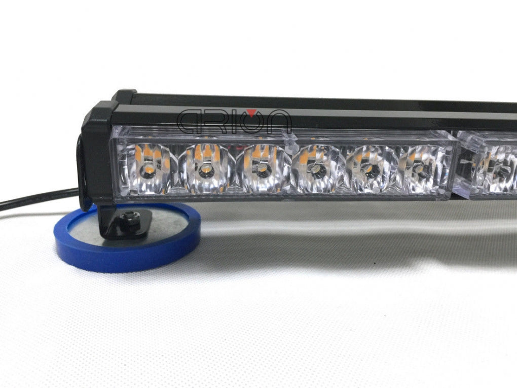 LED bar Dubbelzijdig - 144W - 61cm - Oranje - 48 LED Combo - 12V