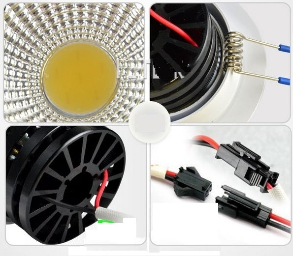LED inbouw spot 12 watt warm wit