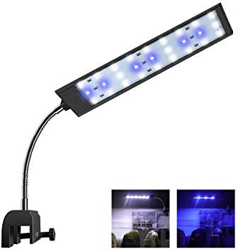 Aquarium LED lamp wit / blauw 48 LEDs
