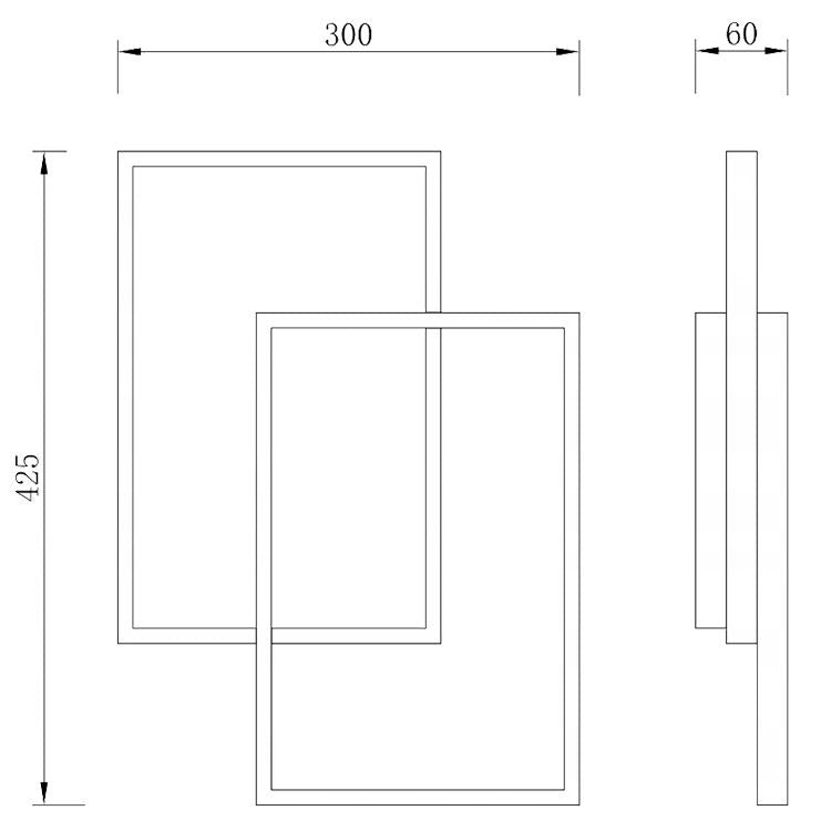 LED design plafondlamp - 45W - CCT - Met afstandsbediening
