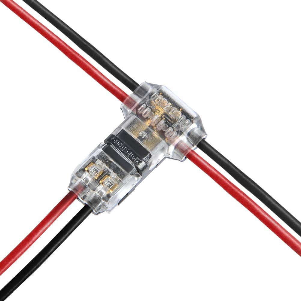 Quick kabel splitter - Twee aderig - 0.5mm2 tot 0.75mm