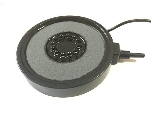 Aquarium Luchtsteen 12 witte LEDs - Zwart