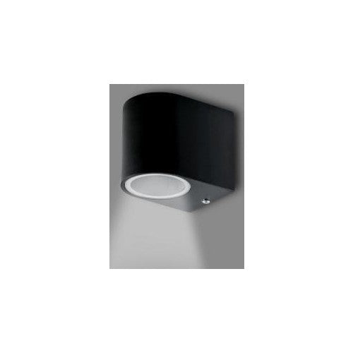 Tuin Lamp Boston Zwart - Short