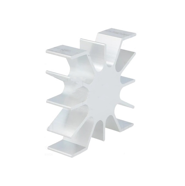 LED heatsink - Koellichaam - 2.4K/WÂ - 51mm - Aluminium