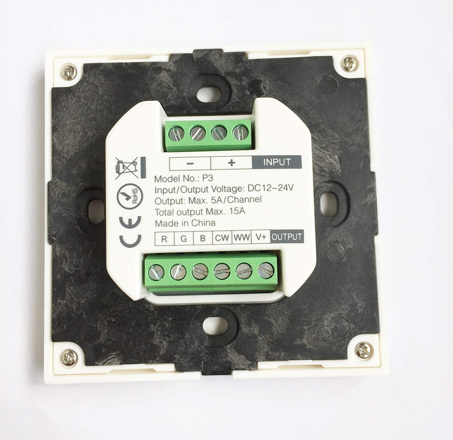 Inbouw paneel slimme verlichting - 1 groep - RGB+ DUAL WHITE