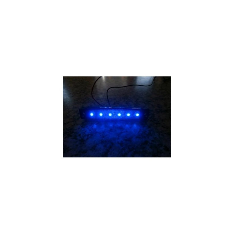 Markeer lamp LED BLAUW 24V