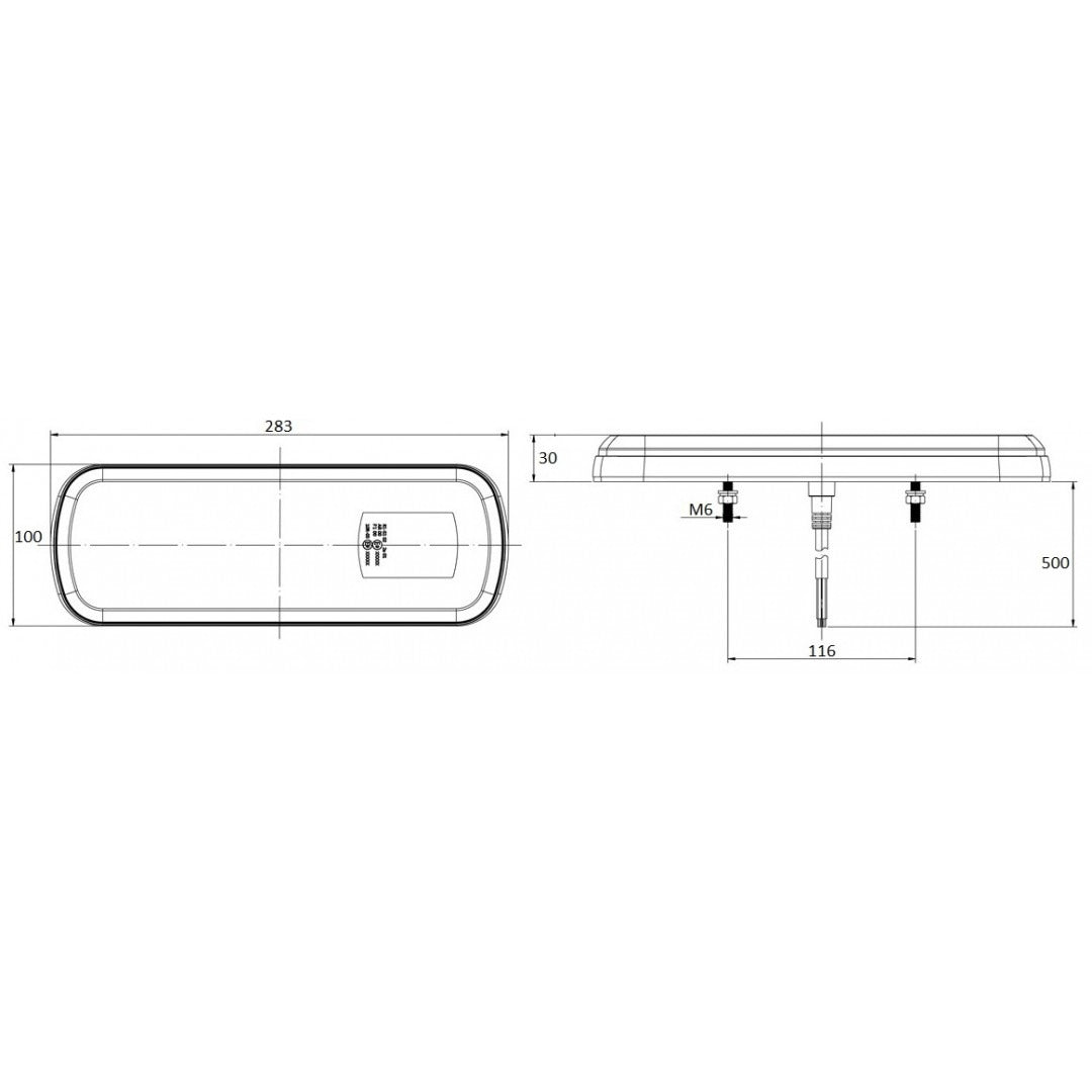 LED achterlicht - Combinatie met dynamische indicator - ECE gecertificeerd