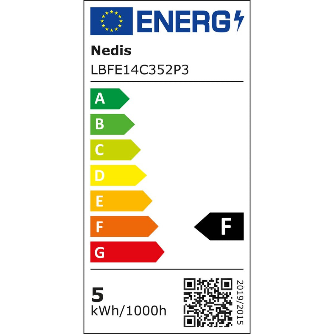 LED filament E14 - Dimbaar - Warm wit - 4.5 Watt