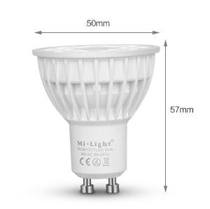 LED spot RGB + CCT - 4W GU10 - FUT103 Mi-light 2.0