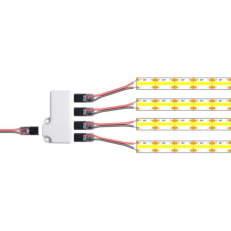 Quick kabel splitter - 1 naar 3 - 12V