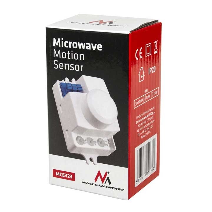 Microgolf bewegingssensor - instelbaar - 360 graden