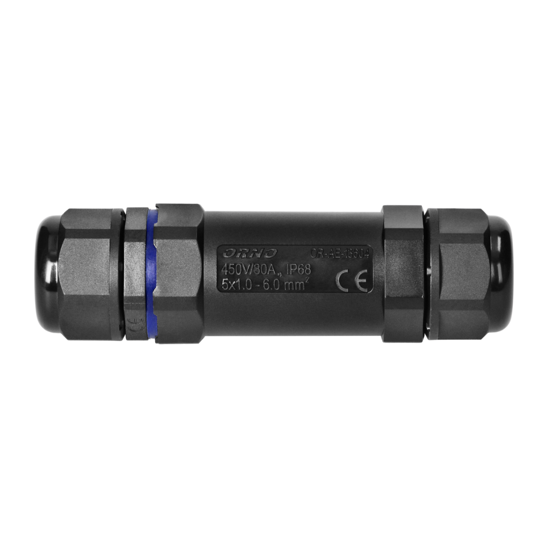 Waterdichte kabelverbinder - 5x6mm² - IP68 - UL94 V1