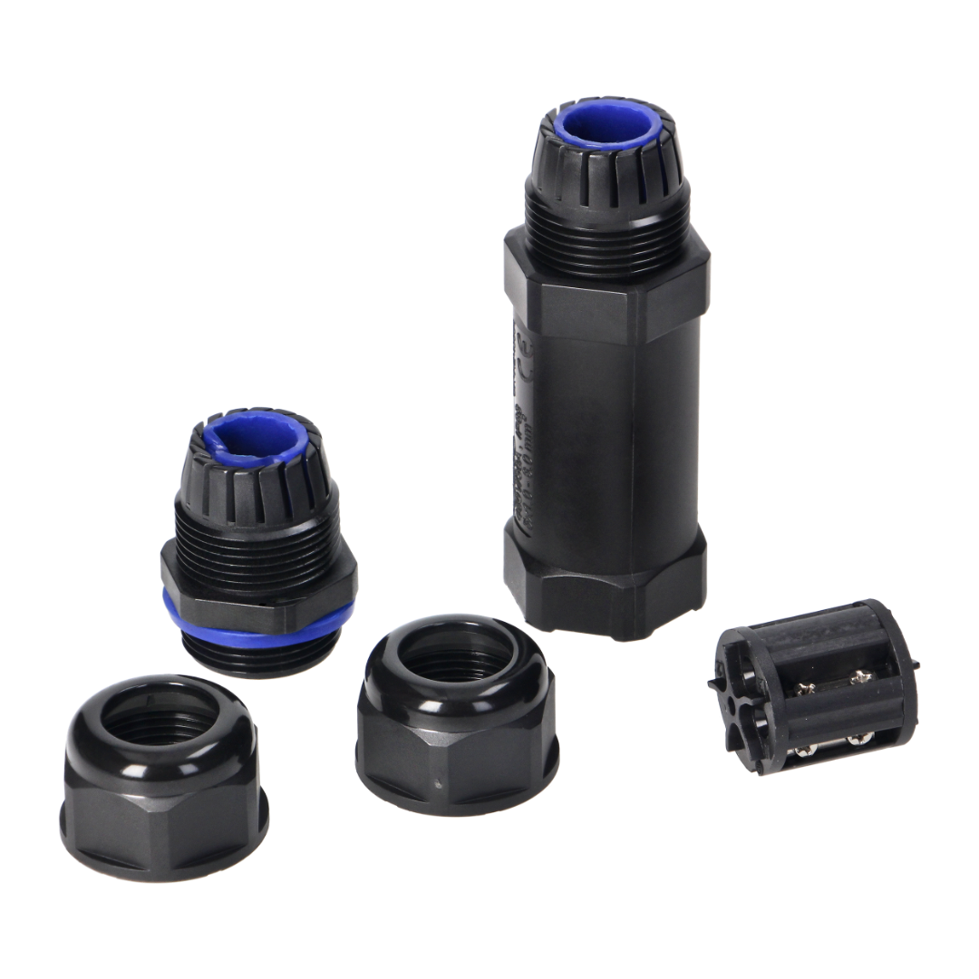 Waterdichte kabelverbinder - 5x6mm² - IP68 - UL94 V1