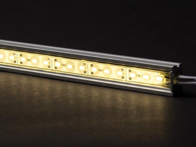 LED strip 50cm - Aluminium Profiel - IP65 - Warm Wit