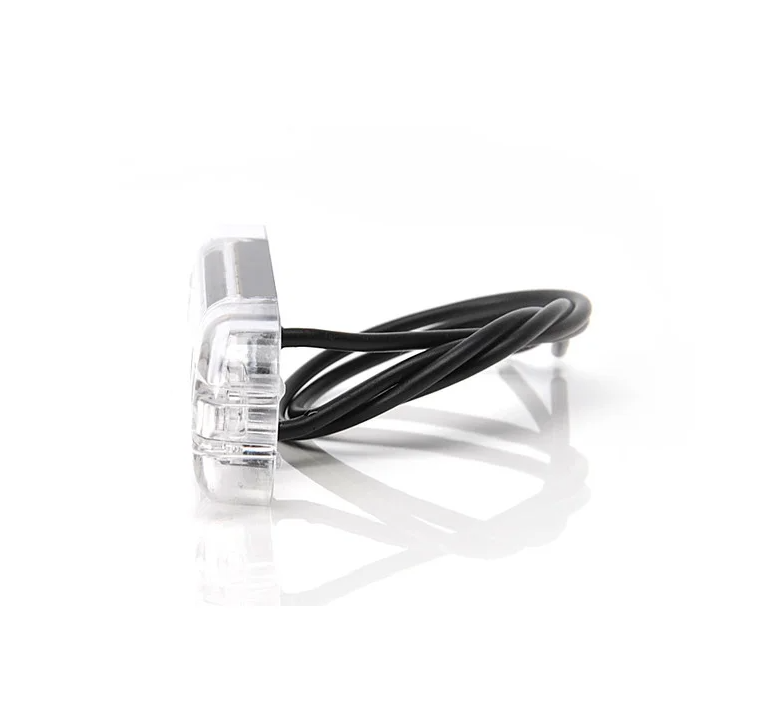 Zijmarkeringslamp - Wit - 12 / 24V - Waterproof - E20