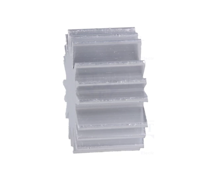 LED heatsink - Koellichaam - 6.3K/WÂ - 20mm - Aluminium