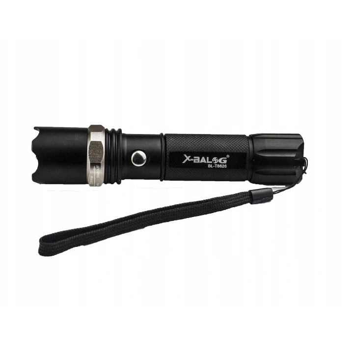 SWAT LED zaklamp met UV LED - 300 Lumen - 14,5 cm