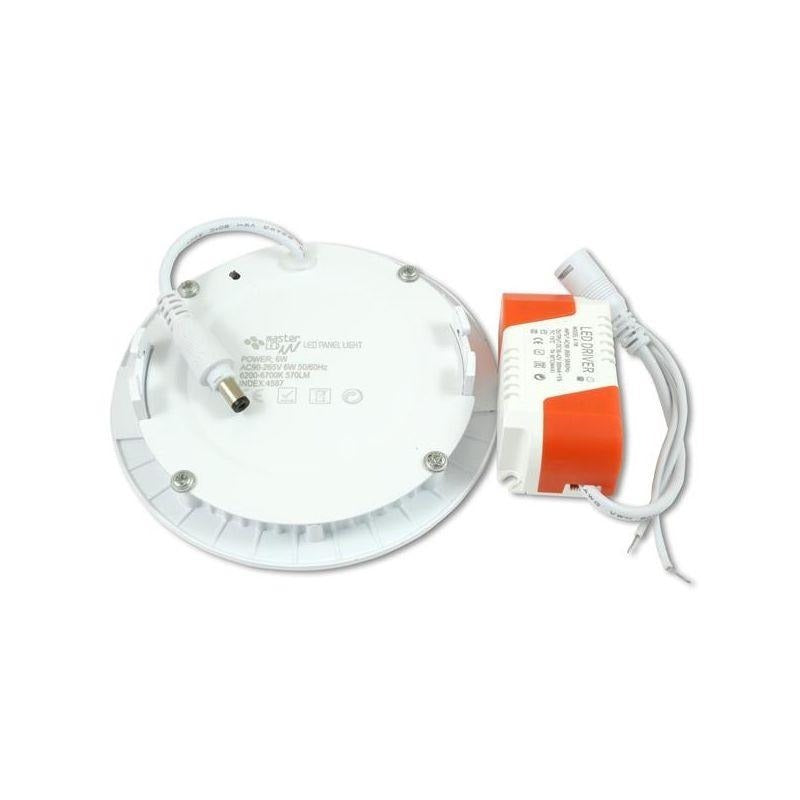 LED plafondlamp - Inbouw rond - 22.5cm - Warm wit