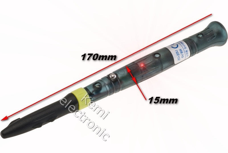 USB soldeer bout 8W 5V