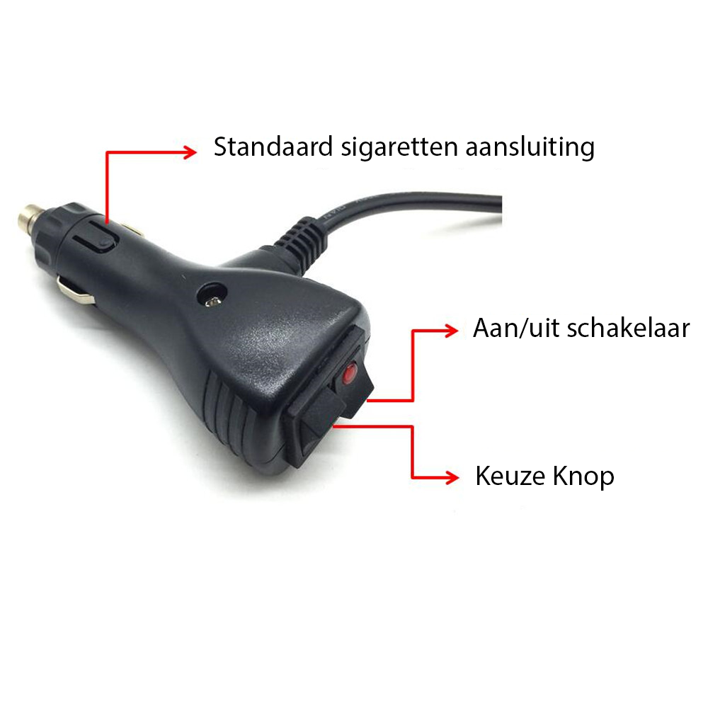 Aan/uit + keuze schakelaar voor Zwaailamp