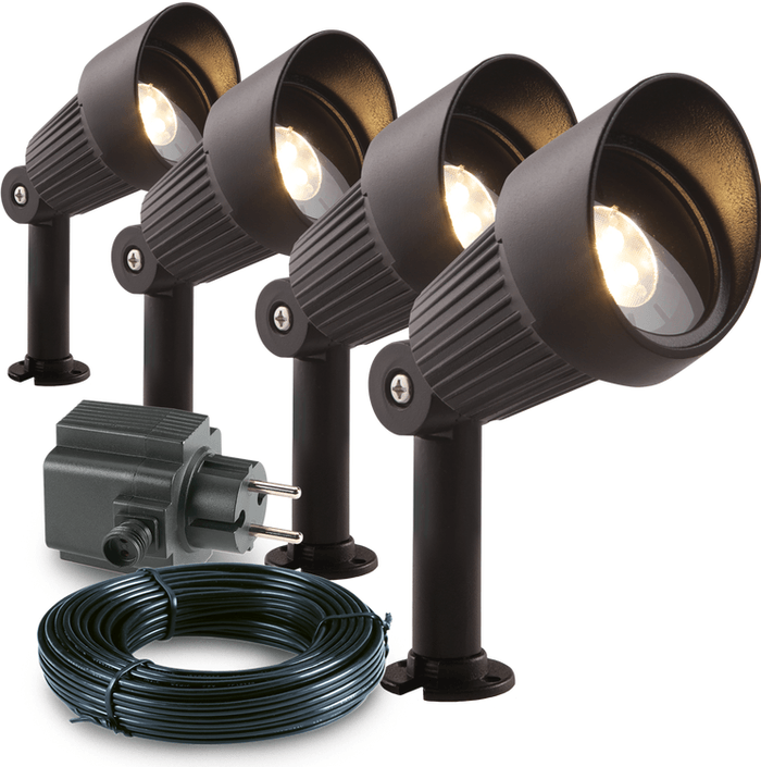 Grondspots - 3W - complete set
