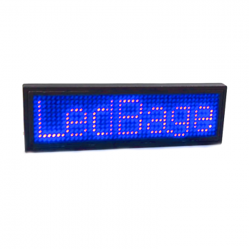 LED naambadge