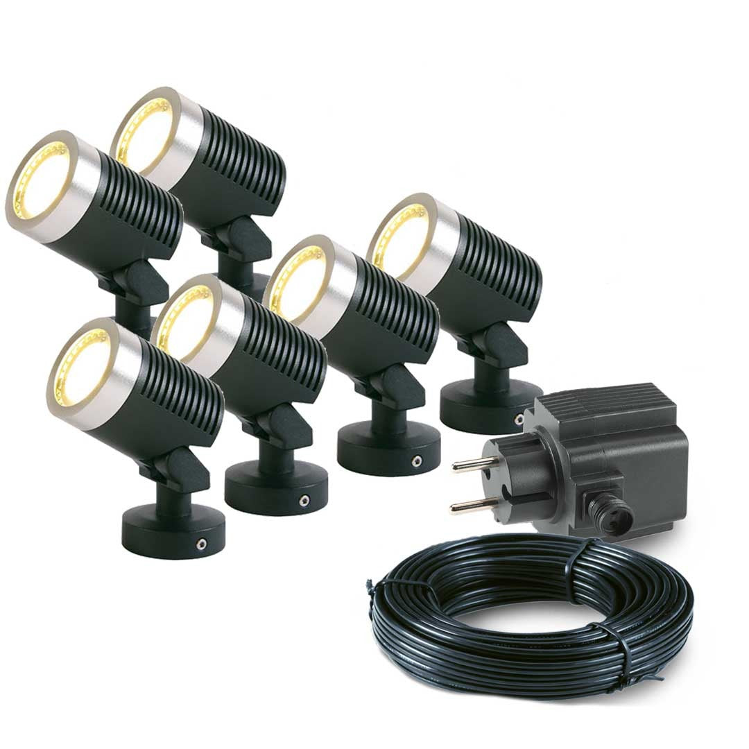 Grondspots - 5W - complete set