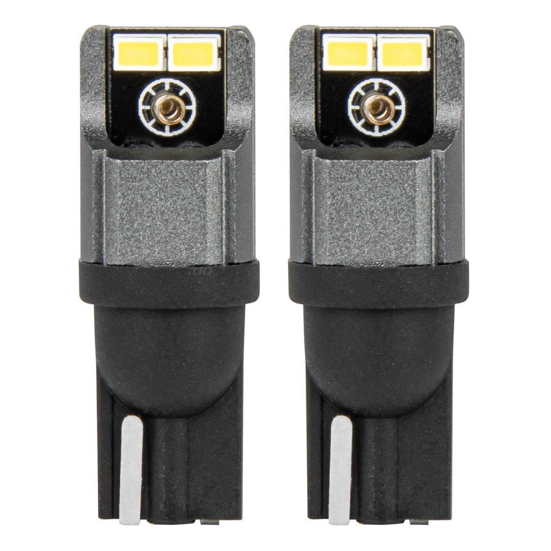 T10 LED - CANBUS - 4 SMD - 12/24V - extra fel - 2 stuks