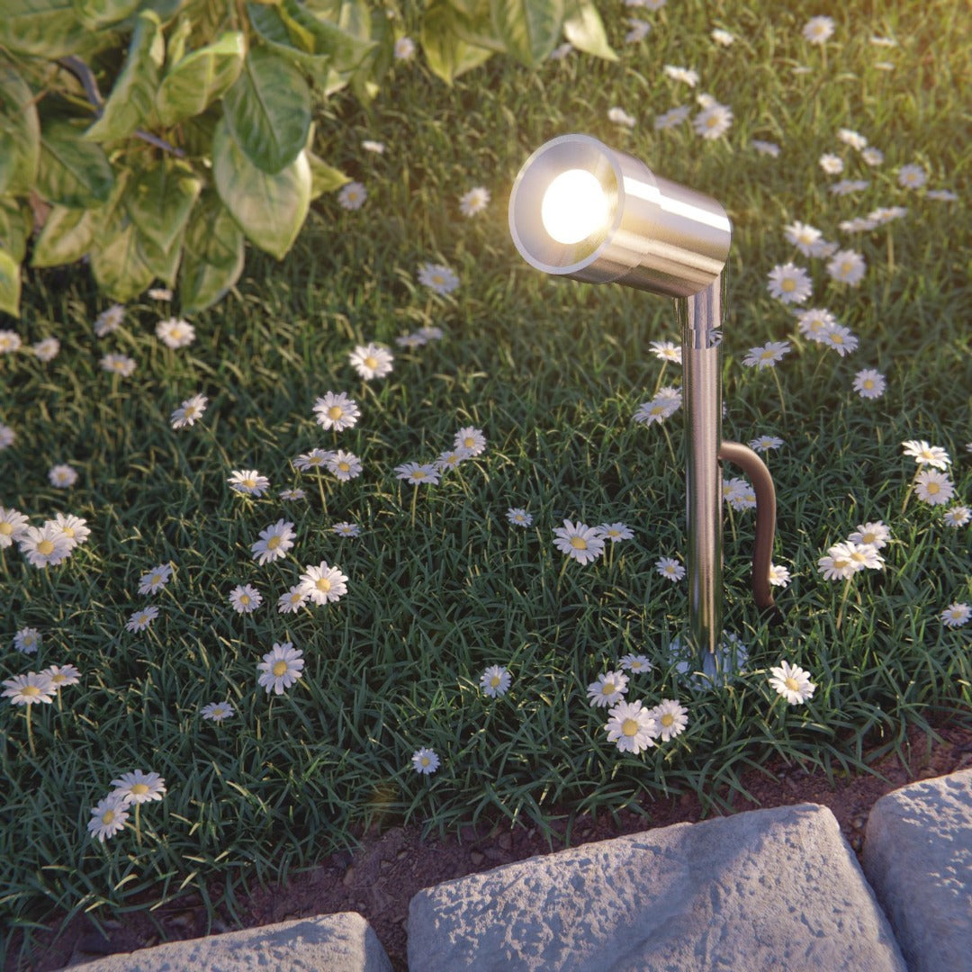 4x LED grond spot - 12V - 1,5 Watt - Complete set