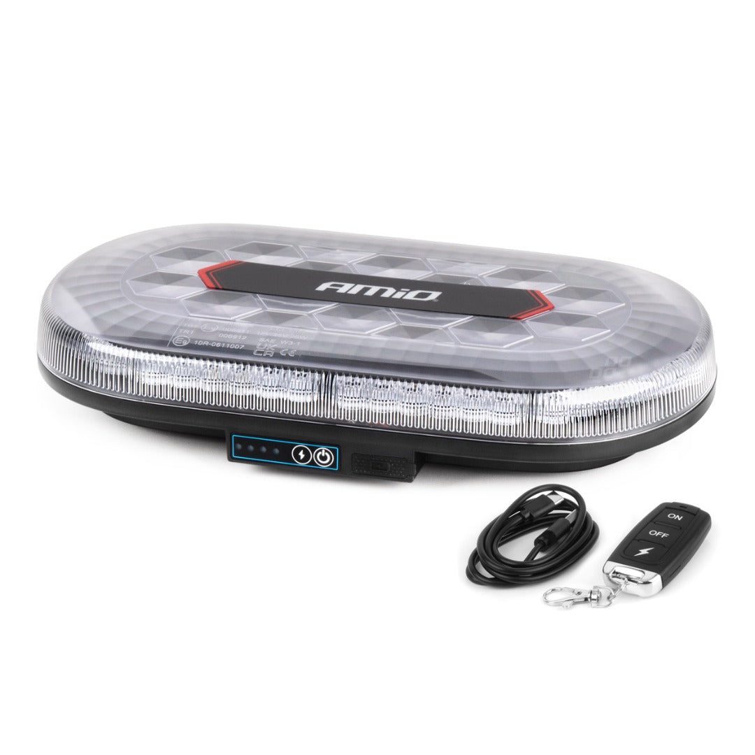 LED dak zwaailamp - Magnetisch - ECE R65 R10 - Met afstandsbediening