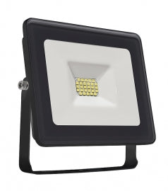 10W SMD LED Schijnwerper Warm Wit 850 Lumen - Zwart