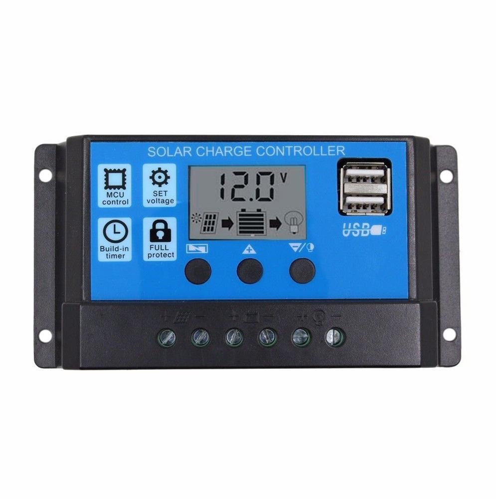 Solar laadregelaar - 12/24V - 30A