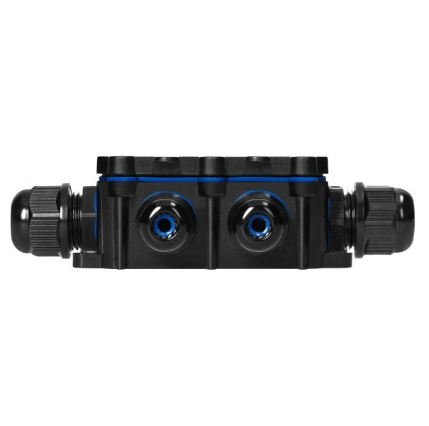 Opbouw Lasdoos IP68 T-Type (2x M20 + 2x M16) – Waterdicht - Slagvast