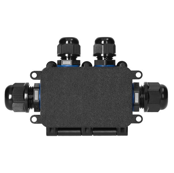 Opbouw Lasdoos IP68 T-Type (2x M20 + 2x M16) – Waterdicht - Slagvast