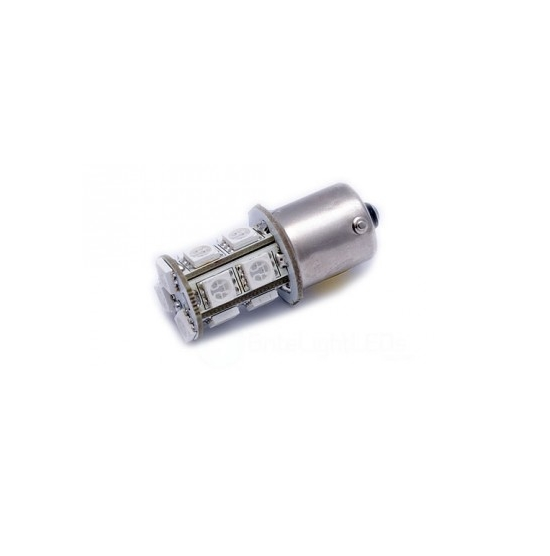 BA15S LED 13-SMD BLAUW 5050 - 12V LED lamp