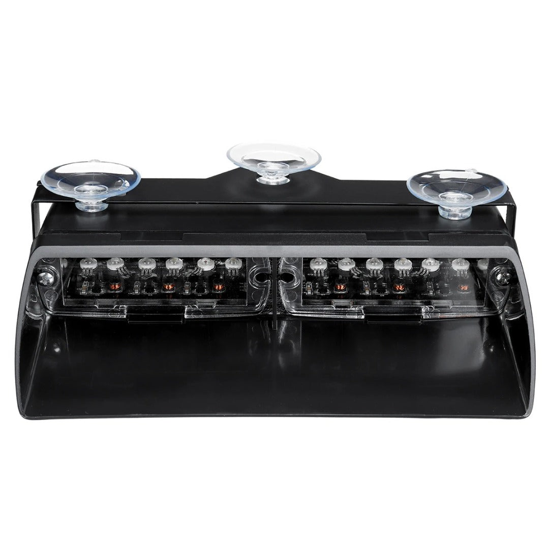Dashboard flitser - ORANJE - 17 patronen - 16 LED