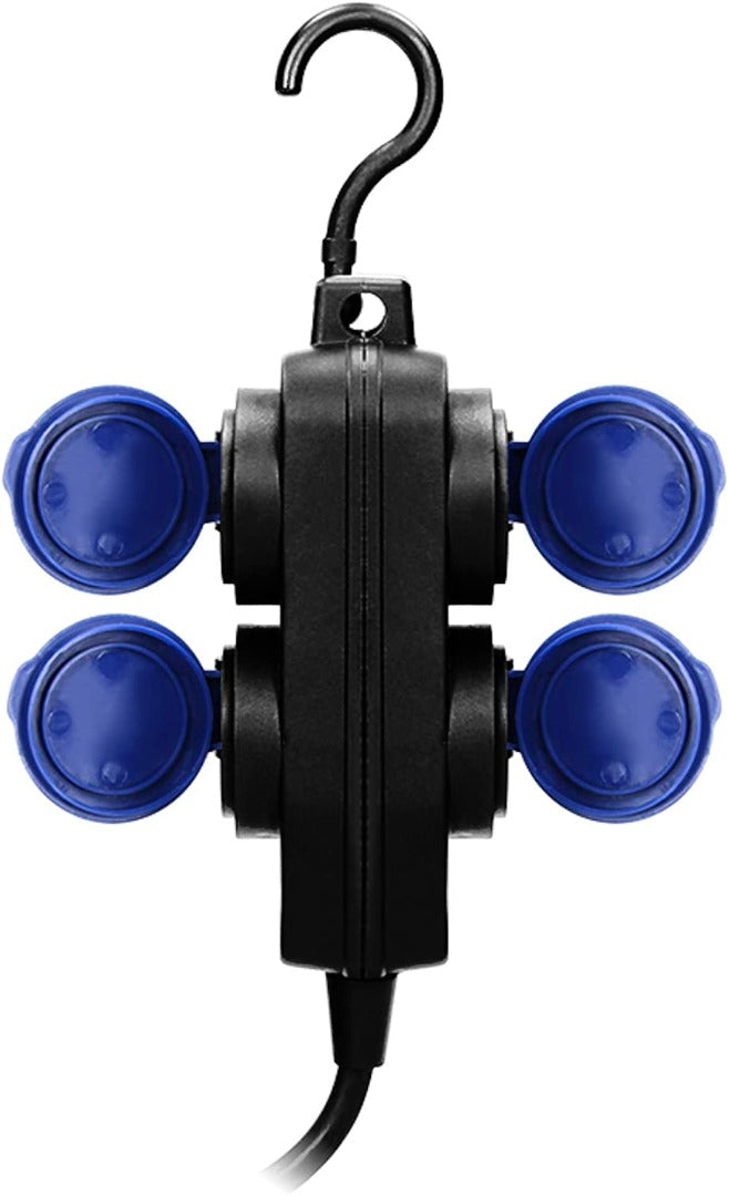 Waterdichte verlengsnoer - 4 voudigÂ  - 5 meter