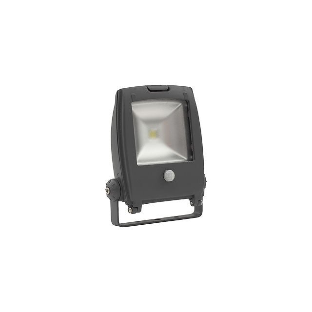 10W Sensor LED Schijnwerper wit 4500K IP65 - Zwart Kanlux