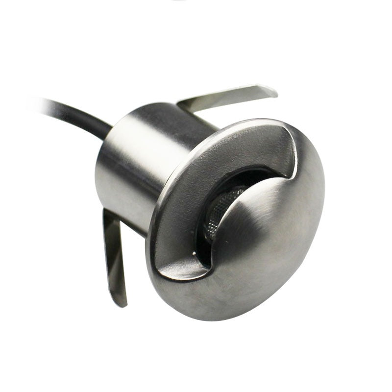 LED grondspot - tuinpad 1 kant - 41mm - warm wit - 3W