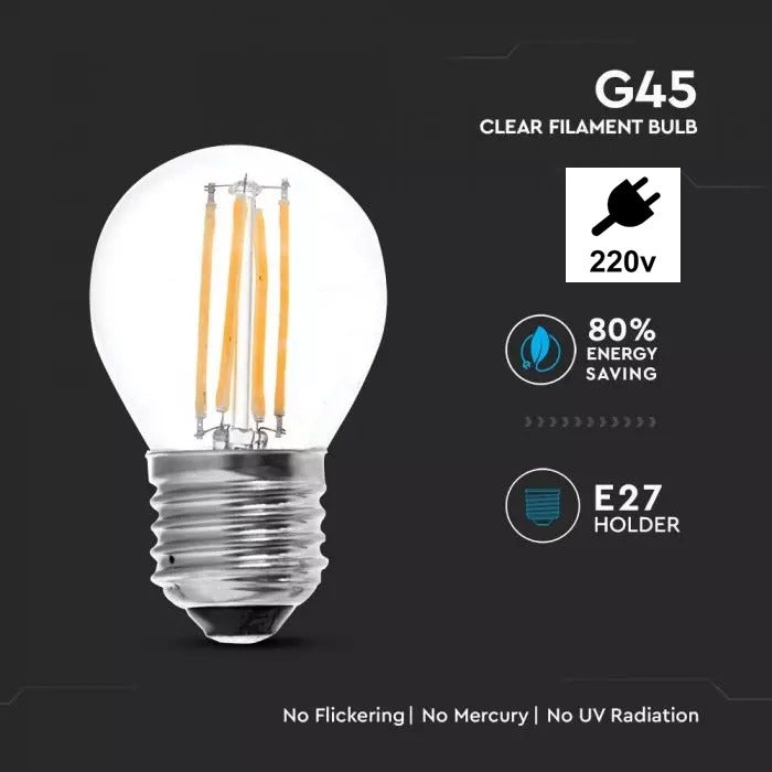Dimbare prikkabel - 5 meter - LED lichtsnoer - 10 lampen - IP54 - 220 Volt
