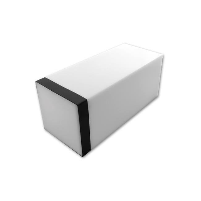 LED tuinpilaar met sensor - vierkant - 230V - E27 fitting - 65cm