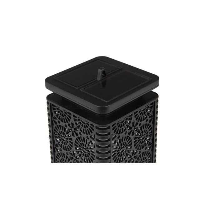 Solar LED lantaarn - Flame effect - Met schemersensor