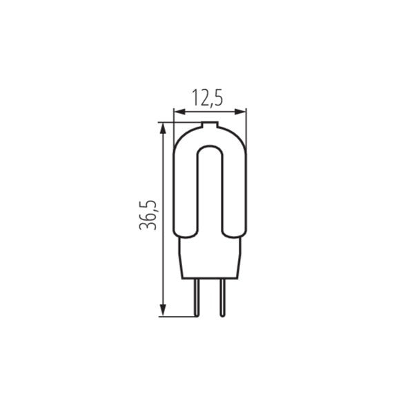 G4 LED Lamp - 1.3 Watt - Warm wit - 100 Lumen